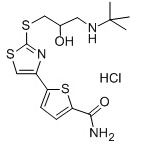 Arotinolol HCl Chemical Structure