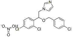 Econazole nitrate Chemical Structure