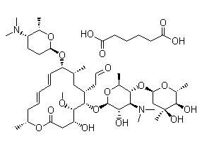 Spiramycin adipate Chemical Structure