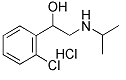 Clorprenaline hydrochloride Chemical Structure