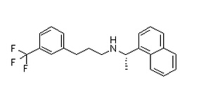 Ent-Cinacalcet Hydrochloride 结构式