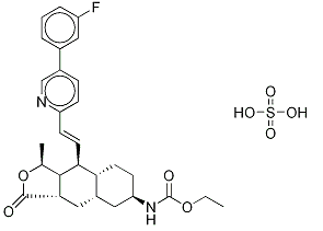 Vorapaxar Sulfate Chemical Structure