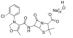 Cloxacillin sodium monohydrate Chemical Structure