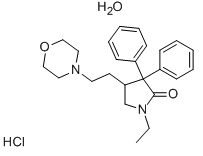 Doxapram hydrochloride monohydrate Chemical Structure