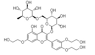 Troxerutin Chemical Structure