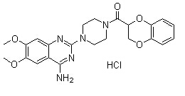 Doxazosin hydrochloride Chemical Structure