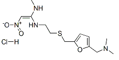 Ranitidine hydrochloride Chemical Structure