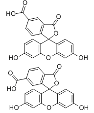 5(6)-Carboxyfluorescein Chemical Structure