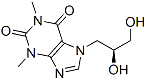 Diprophylline Chemical Structure