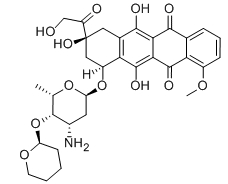 Pirarubicin Chemical Structure