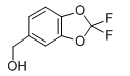 2,2-Difluoro-5-(hydroxymethyl)-1,3-benzodioxole Chemical Structure