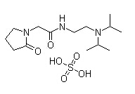 Pramiracetam sulfate Chemical Structure