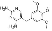 Trimethoprim Chemical Structure