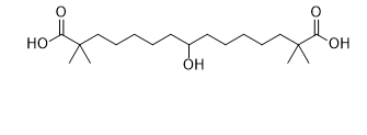 Bempedoic acid Chemical Structure