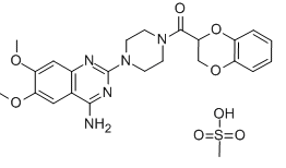 Doxazosin Chemical Structure