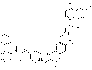 Batefenterol Chemical Structure