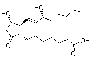 Aiprostadil Chemical Structure