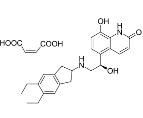 Indacaterol Maleate Chemical Structure