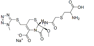 Cefminox Sodium Chemical Structure