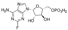 Fludarabine Phosphate Chemical Structure