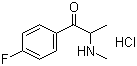 4-Fluoroephedrone hydrochloride Chemical Structure