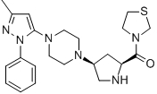 Teneligliptin Chemical Structure