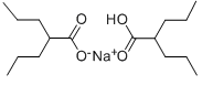 Divalproex sodium Chemical Structure