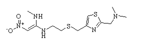 Nizatidine Chemical Structure