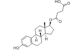 beta-Estradiol 17-hemisuccinate Chemical Structure