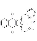 Sepantronium Bromide Chemical Structure
