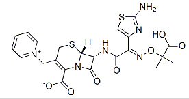 Ceftazidime Chemical Structure