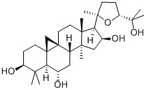 Cycloastragenol 结构式