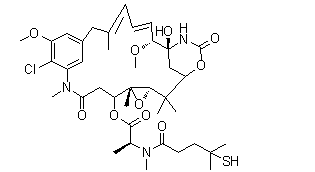 Maytansinoid dM4 Chemical Structure