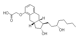 Treprostinil Chemical Structure