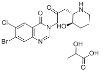 Halofuginone lactate Chemical Structure