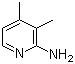 2-amino-3,4-dimethylpyridine Chemical Structure