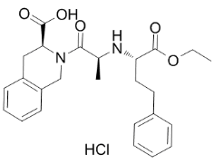 Quinapril hydrochloride Chemical Structure