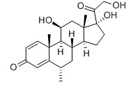 Methylprednisolone Chemical Structure