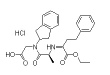 Delapril hydrochloride 结构式