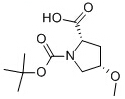 (2s,4s)-4-methoxy-pyrrolidine-1,2-dicarboxylic acid 1-tert-butyl ester Chemical Structure