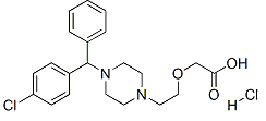 Cetirizine hydrochloride Chemical Structure