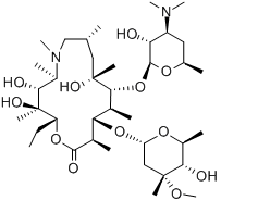 Azithromycin Chemical Structure