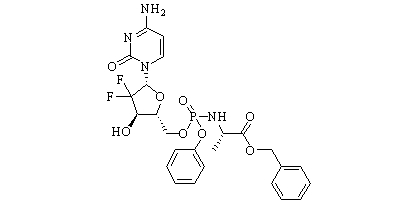 Acelarin Chemical Structure