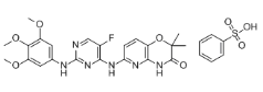 R406 besylate Chemical Structure