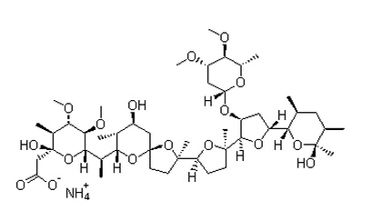 Maduramycin ammonium Chemical Structure