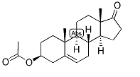 Dehydroepiandrosterone Acetate Chemical Structure