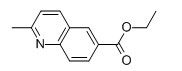 Ethyl 2-methylquinoline-6-carboxylate Chemical Structure