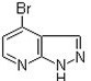 4-bromo-1H-Pyrazolo[3,4-b]pyridine 结构式