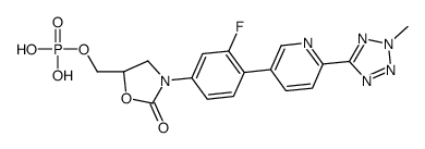 Tedizolid phosphate Chemical Structure