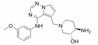 BMS-690514 Chemical Structure